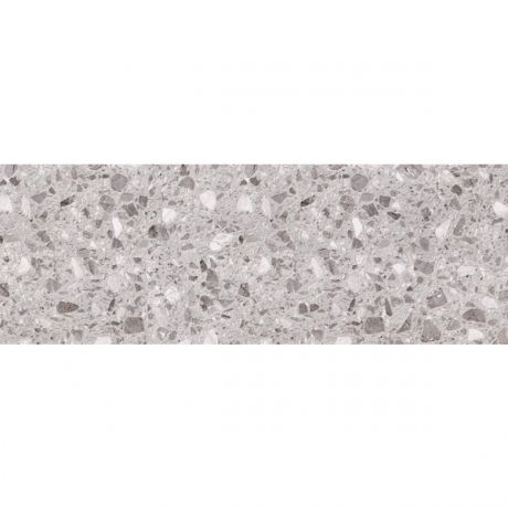 плитка настенная alba terrazzo grigio 25.1х70.9 серый 922365