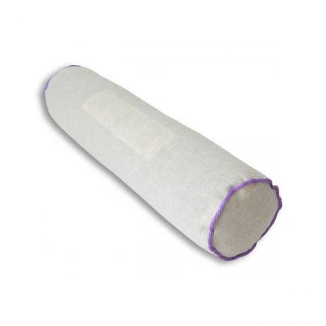 подушка-валик притяжение smart-textile лен+лузга+лаванда+магнит st670-1