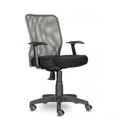 кресло utfc ch-320 энтер t-01 ср tw-72/e11-к (серый/черный)