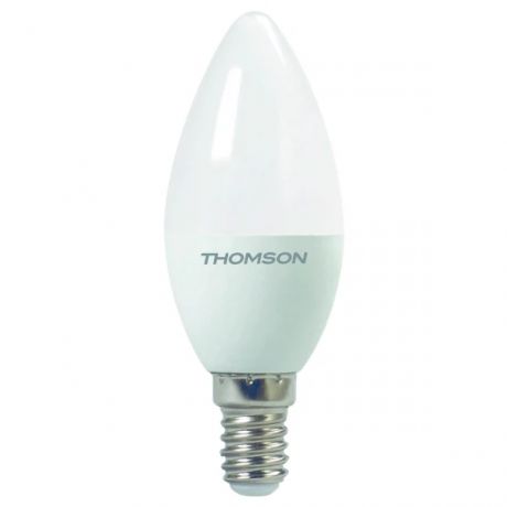 лампа светодиодная thomson th-b2017 led candle 10w 800lm e14 3000k