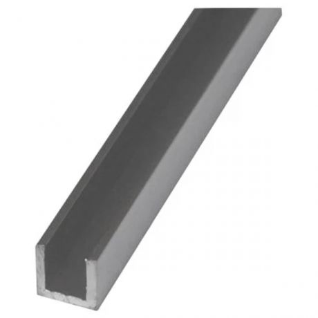 швеллер алюминиевый, 20 х 20 х 20 х 1,5 мм, длина 2 м, цвет серебро