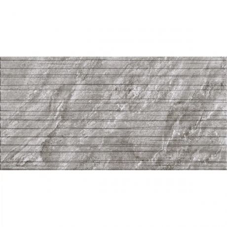 плитка настенная борнео (декор) серый 30х60