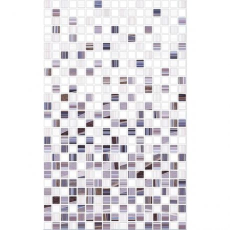 настенная плитка мозаика нео 25х40 фиолетовый 122880