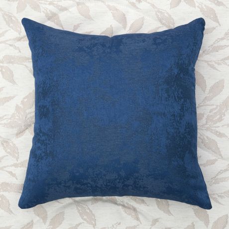 Подушка декоративная Craquelure, синяя