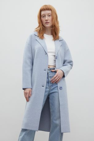 Finn-Flare Трикотажное пальто с добавлением шерсти