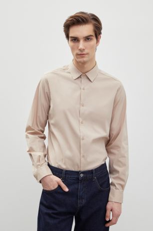 Finn-Flare Базовая рубашка с добавлением хлопка