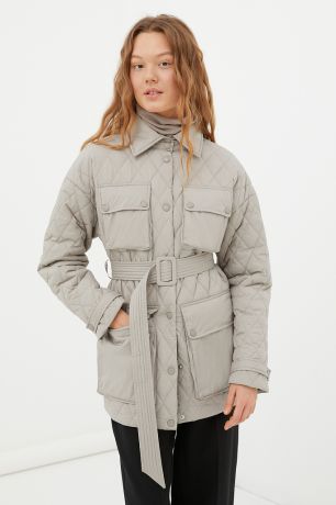 Finn-Flare Женская утепленная куртка в рубашечном стиле