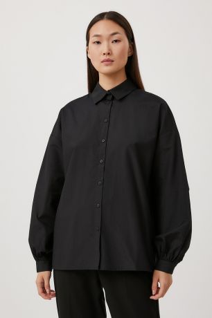 Finn-Flare Женская рубашка оверсайз с объемными рукавами