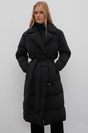 Finn-Flare Пуховое пальто с поясом