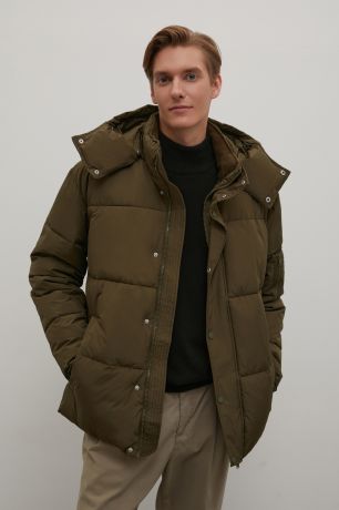 Finn-Flare Стеганая куртка с капюшоном