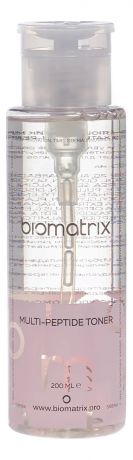Biomatrix Тоник Multi-Peptide Toner Мультипептидный Увлажняющий, 200 мл