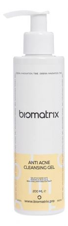 Biomatrix Гель Anti Acne Cleansing Gel Очищающий против Акне, 200 мл