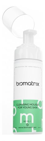 Biomatrix Мусс Ceansing Mousse For Young Skin рН Очищающий для Молодой Кожи pH 4,8, 160 мл