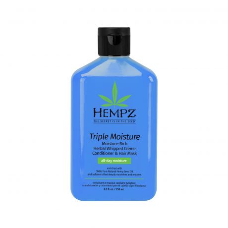 HEMPZ Кондиционер Triple Moisture Replenishing Conditioner Тройное увлажнение, 250 мл