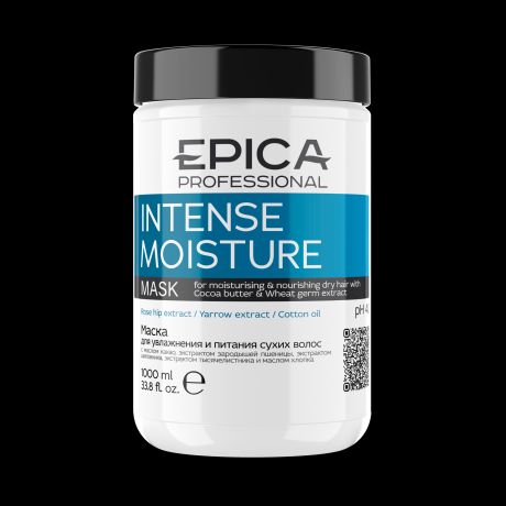 EPICA Маска  Intense Moisture для Увлажнения и Питания Сухих Волос, 1000 мл