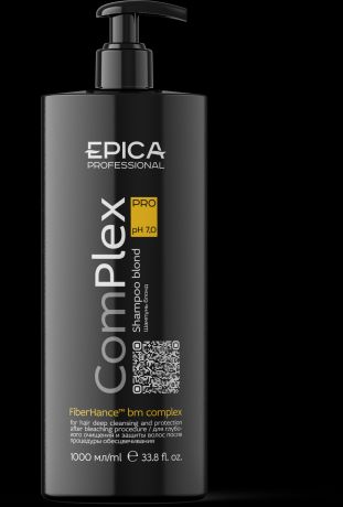 EPICA Шампунь ComPlex PRO для Глубокого Очищения после Процедуры Обесцвечивания,1000 мл