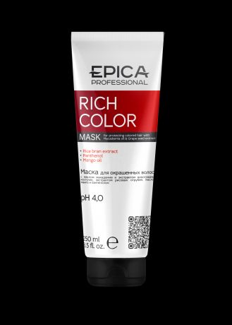 EPICA Маска Rich Color для Окрашенных Волос, 250 мл