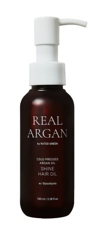 Rated Green Масло Shine Hair Oil для Сияния Волос с Маслом Арганы, 150 мл