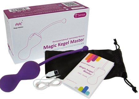 Magic Motion Тренажер Kegel Master Кегеля Фиолетовый, 1 шт