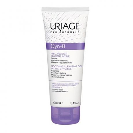 Uriage Гель Gyn-8 Intimate Успокаивающий для Интимной Гигиены Жин-8, 100 мл