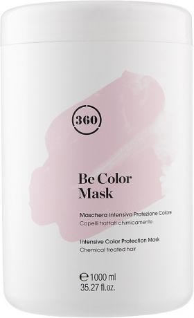 360 Hair Professional Маска Be Color Mask Интенсивная для Защиты Цвета Волос, 1000 мл