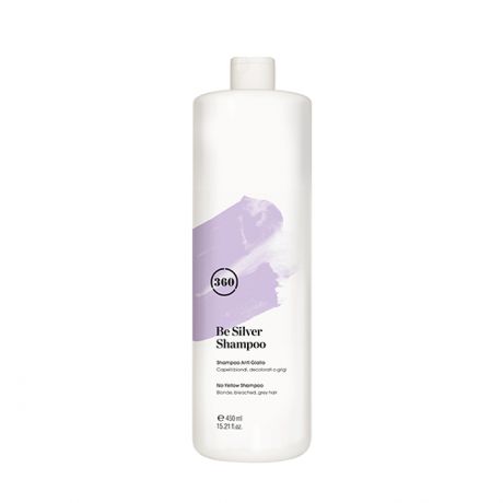 360 Hair Professional Шампунь Be Silver Shampoo Антижелтый для Волос, 450 мл