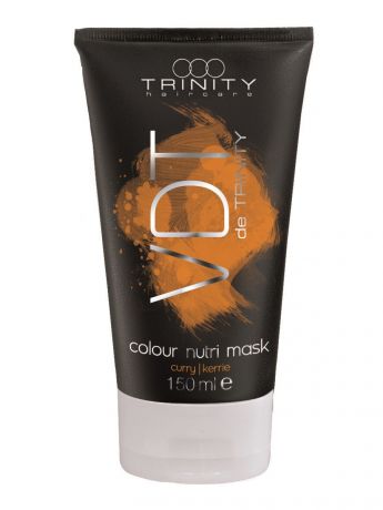 Trinity Hair Care Маска Colour Nutri Mask Curry Оттеночная Питающая для Желтых Оттенков, 150 мл