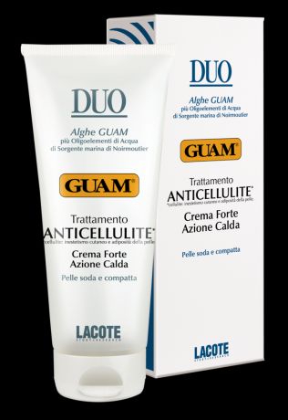 GUAM Крем Duo Trattamento Anticellulite Creme Forte Антицеллюлитный с Разогревающим Эффектом Интенсивный, 200 мл