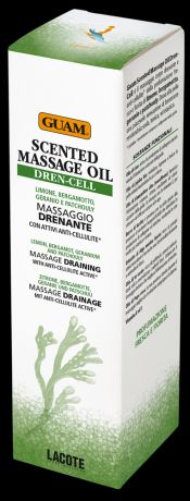 GUAM Аромамасло Massage Oil для Тела Массажное с Дренажным Эффектом, 150 мл