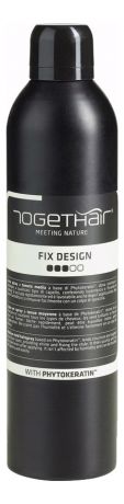 Togethair Спрей-Лак Fix Design Средней Фиксации для Укладки Волос, 400 мл