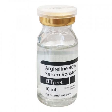 BTpeel Бустер Argilerine 40% Serum Booster с Пептидом Аргирелина 40% и Гиалуроновой Кислотой, 10 мл