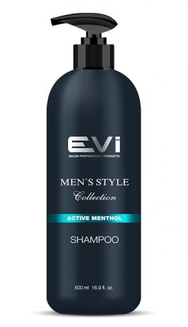 EVI Salon Professional Шампунь Men’s Style Collection Глубокого Очищения для Мужчин, 500 мл