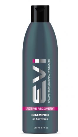 EVI Salon Professional Шампунь Active Recovery Активное Восстановление для Поврежденных Волос, 250 мл