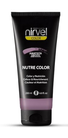 Nirvel Professional Гель-Маска Nutre Color Amethyst Питательная Цвет Кармин Аметист, 200 мл