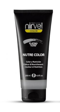 Nirvel Professional Гель-Маска Nutre Color Platino Питательная Цвет Кармин Платина, 200 мл