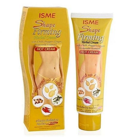 ISME Крем Rasyan Shape Firming Hot Cream для Бедер Isme Антицеллюлитный и для Похудения Разогревающий, 120г