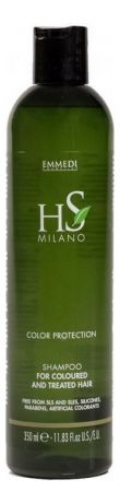 Dikson Шампунь HS Milano Color Protection Shampoo для Окрашенных и Химически Обработанных Волос, 350 мл