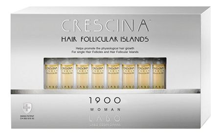 Crescina Лосьон Follicular Islands 1900 для Стимуляции Роста Волос для Женщин №40