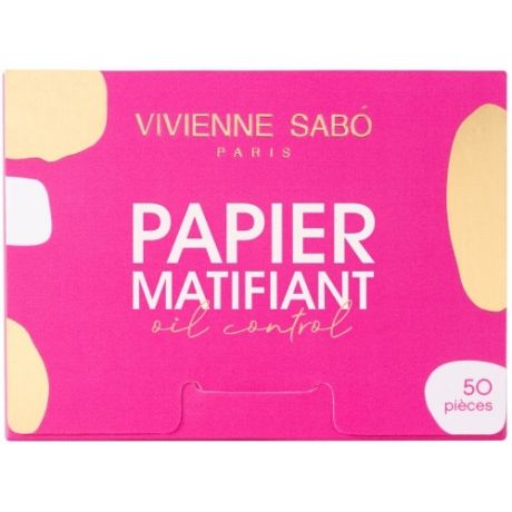 Vivienne Sabo Салфетки Blotting Paper Matifiants Матирующие, 50 шт