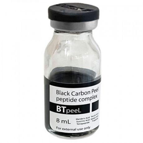 BTpeel Пилинг Black Carbon Peel Черный Карбоновый с Пептидным Комплексом рН 2,8, 8 мл