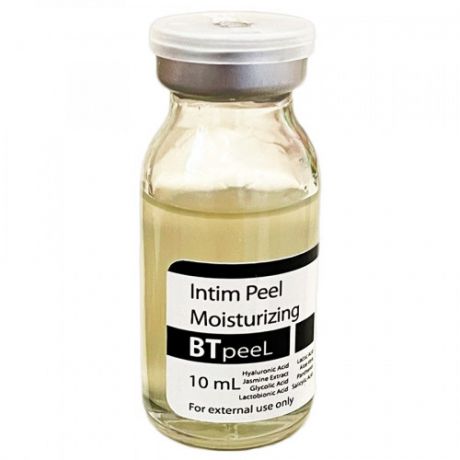 BTpeel Пилинг Intim Peel Интимный Обновляющий Увлажняющий с Гиалуроновой Кислотой и Экстратом Жасмина pH 2,4, 10 мл