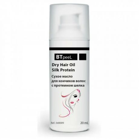 BTpeel Масло Dry Hair Oil Сухое для Кончиков Волос с Протеинами Шелка, 20 мл