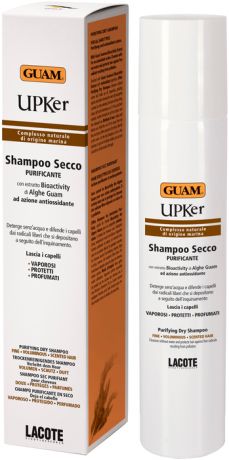 GUAM Шампунь UPKer Shampoo Secco Purificante для Волос Сухой, 200 мл