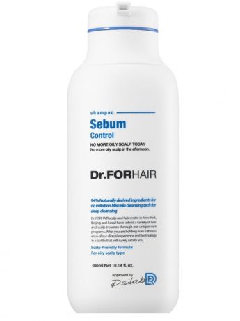Dr. For Hair Шампунь Sebum Control для Жирной Кожи Головы, 300 мл