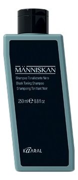 Kaaral Шампунь Black Toning Shampoo Черный Тонирующий, 250 мл