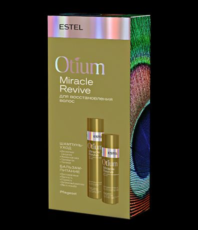 ESTEL Набор Otium Miracle Revive для Восстановления Волос, 250+200 мл