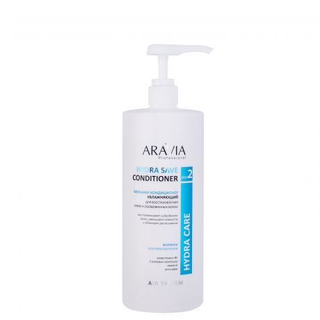 ARAVIA Бальзам-Кондиционер Hydra Save Conditioner Увлажняющий для Восстановления Сухих, Обезвоженных Волос, 1000 мл