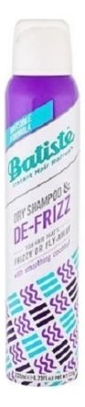 Batiste Шампунь De-Frizz Сухой для Непослушных и Вьющихся Волос, 200 мл