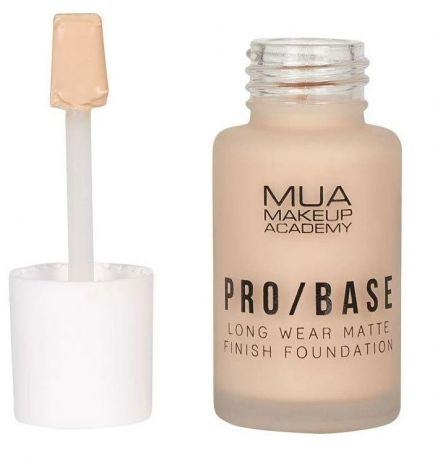 MUA Make Up Academy Крем Pro Base Long Wear Matte Finish Foundation Тональный Матирующий Оттенок 140, 30 мл