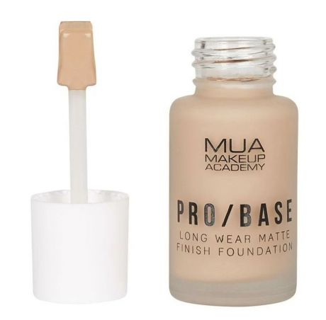 MUA Make Up Academy Крем Pro Base Long Wear Matte Finish Foundation Тональный Матирующий Оттенок 154, 30 мл